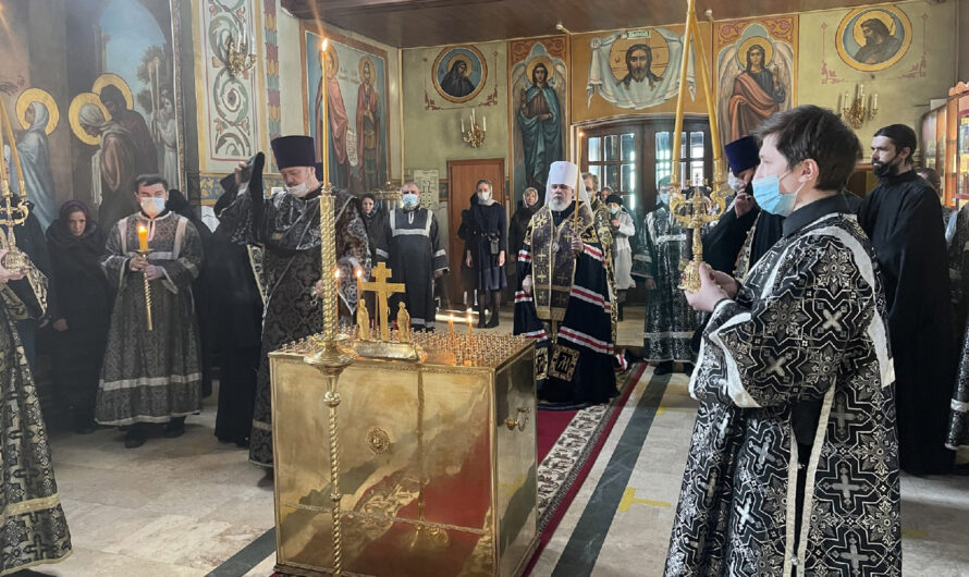 Богослужения первого дня Великого поста