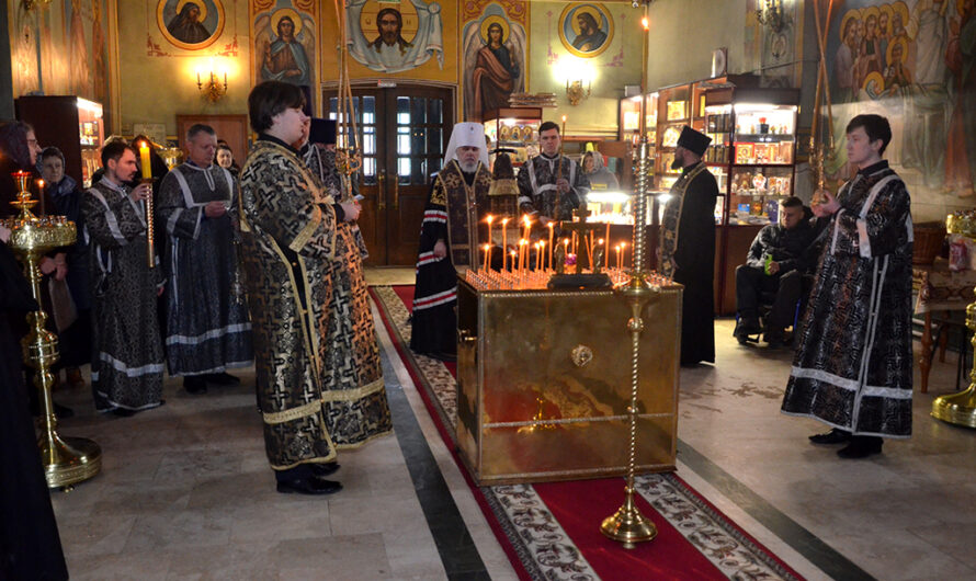 Богослужения понедельника первой седмицы Великого поста