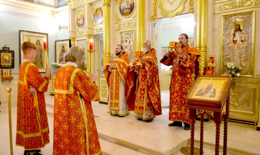 Ночное богослужение в память об аресте священномученика Андроника