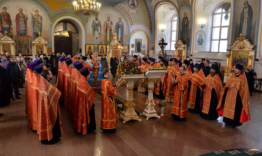 Молебен в день памяти Мокинских священномучеников