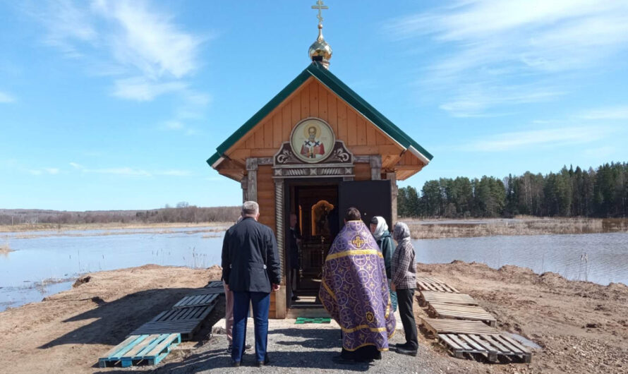В селе Кузнечиха Осинского городского округа освящена часовня