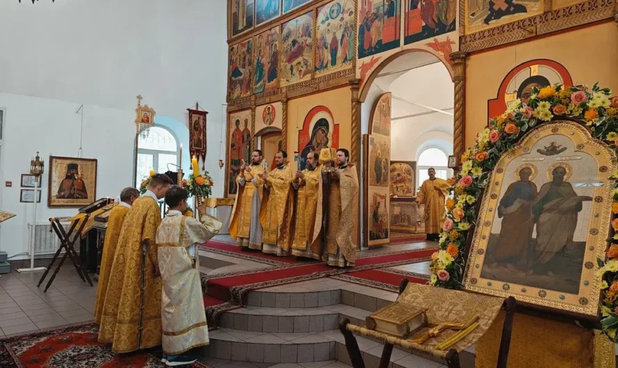 Престольный праздник в старейшем храме Перми
