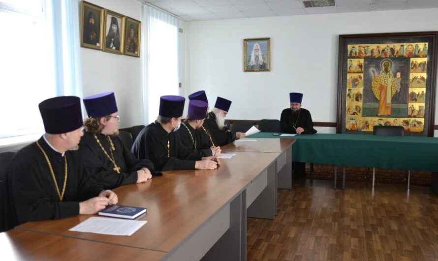 Рабочая встреча с руководителями профильных структур Пермской епархии