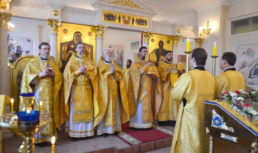 В Пермской духовной семинарии молитвенно отметили престольный праздник
