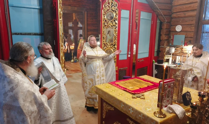 Юбилей Пророко-Илиинского храма в селе Усть-Сыны