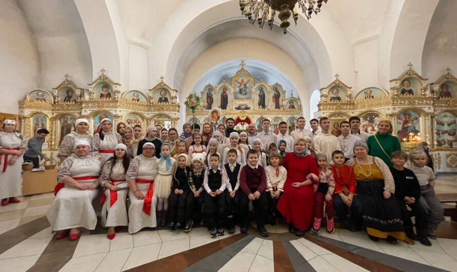 Фестиваль творчества «Рождество поем» в Лобаново
