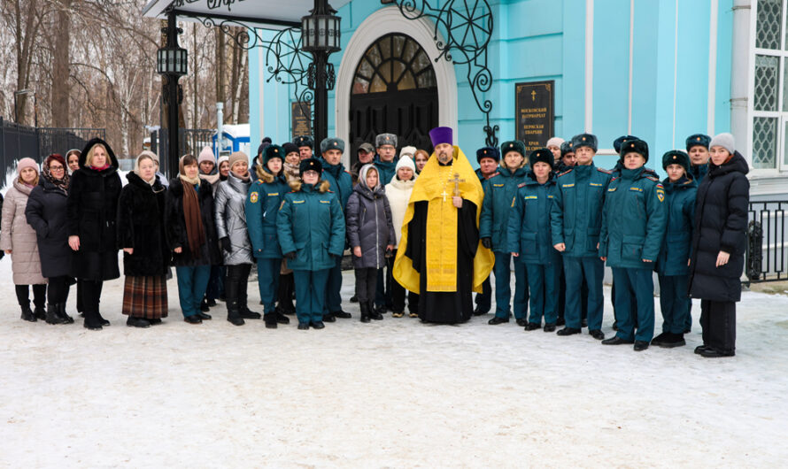 Молебен в день памяти святого покровителя пожарных