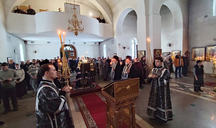 Богослужения четверга первой седмицы Великого поста