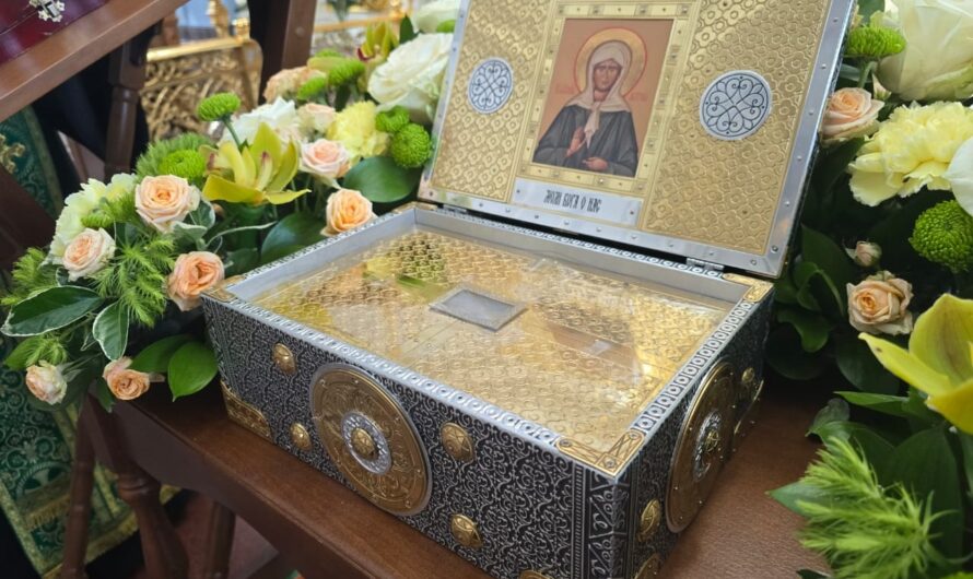 В Пермь пребудет ковчег с частицей святых мощей блаженной Матроны Московской