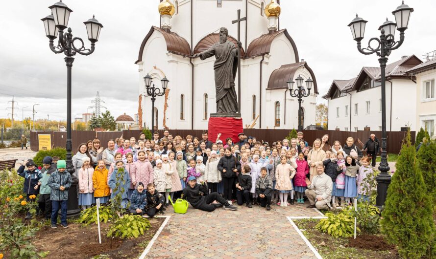 В Русской классической школе «Андреевская» заложен сада