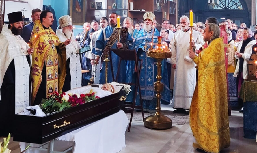 Отпевание новопреставленного Дениса Андреевича Зенкова
