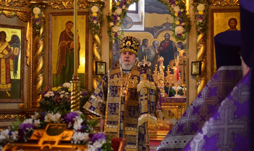 «Крест Христов есть жертвенник любви»