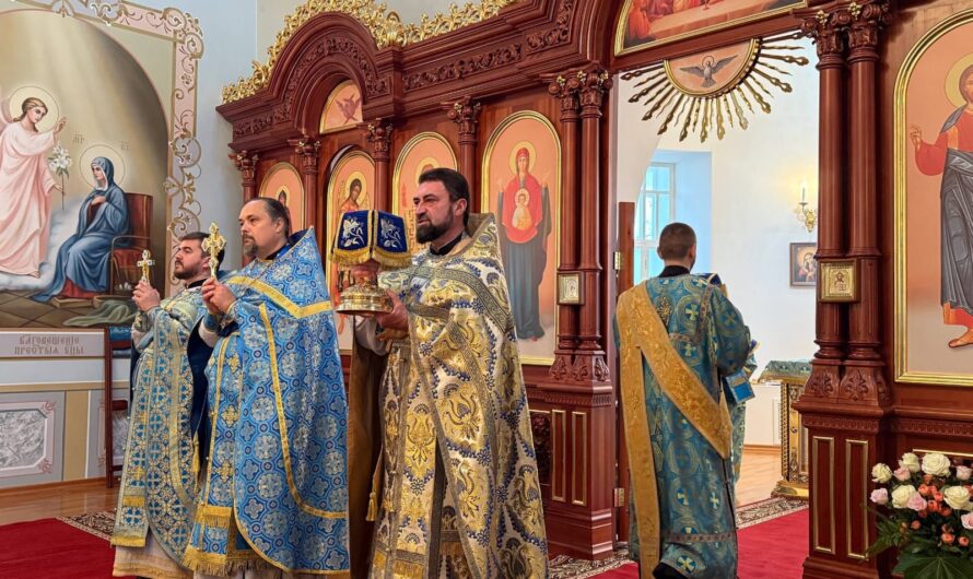 Престольный праздник в храме Рождества Пресвятой Богородицы