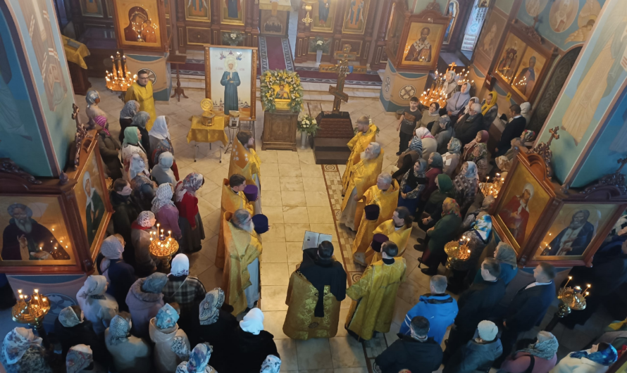 Престольный праздник центрального храма города Чернушки