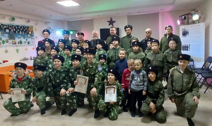 Посещение казачьего клуба юных воспитанников «Ватага»