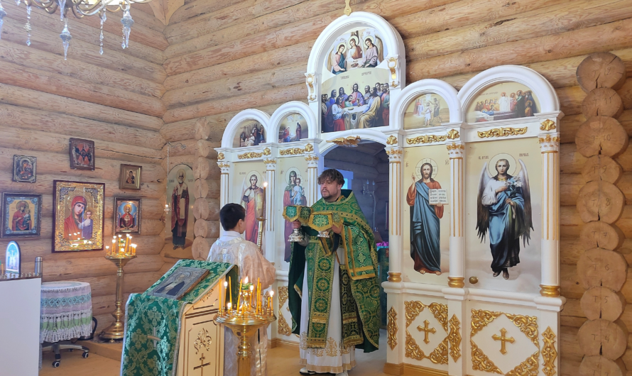 Престольный праздник в селе Вассята