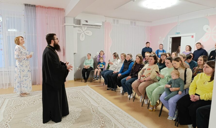 Праздник, посвященный Богоявлению, прошел в детском саду города Чайковского
