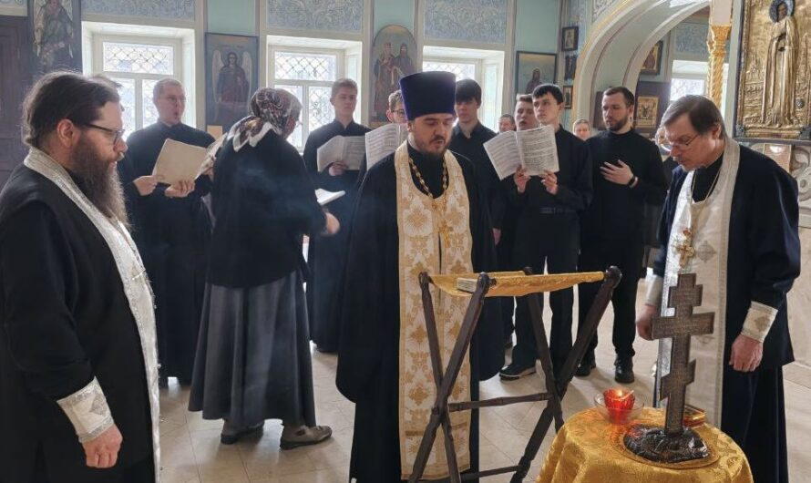 Панихида в день 200-летия со дня кончины Преосвященнейшего епископа Иустина (Вишневского)
