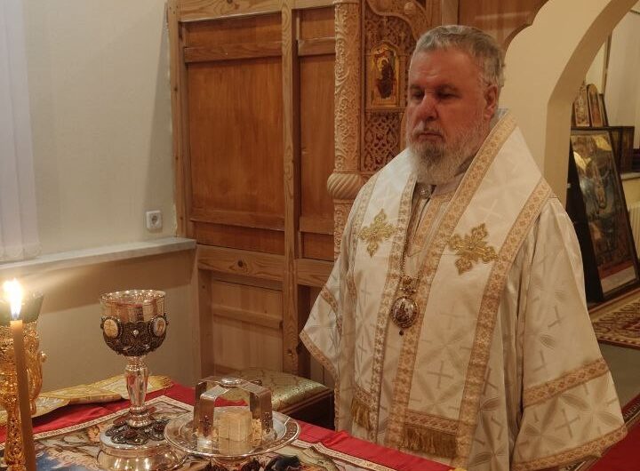 Архиерейское богослужение в день памяти равноапостольного  Николая, архиепископа Токийского и Японского