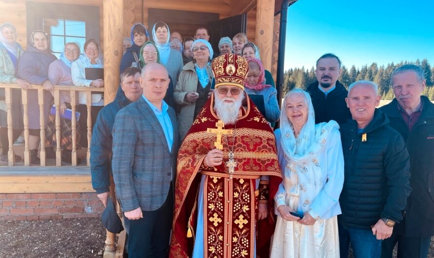 В селе Савлек состоялась первая Божественная литургия