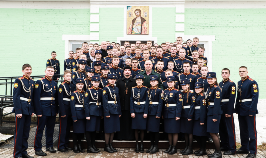 Кадеты Пермского Президентского училища приняли участие в богослужении