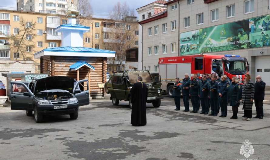 Благословение спецтранспорта и гуманитарного груза в зону СВО