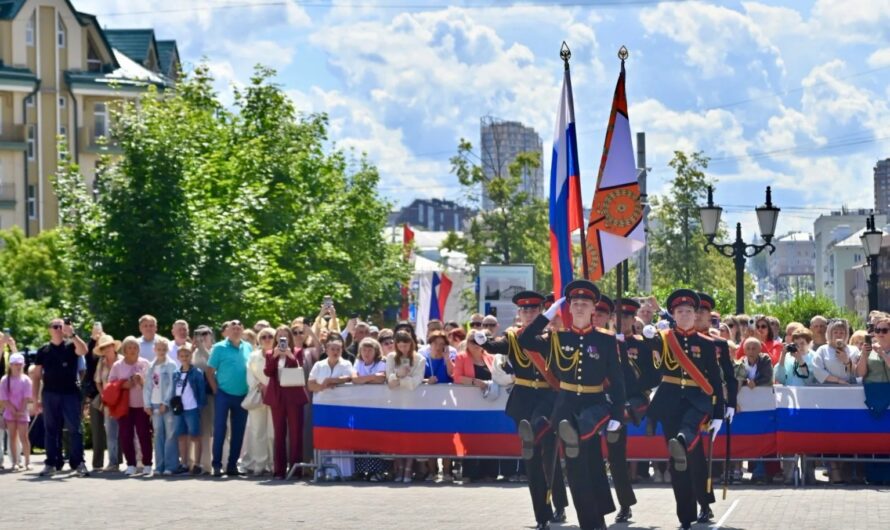 Торжественная церемония выпуска Пермского Суворовского военного училища