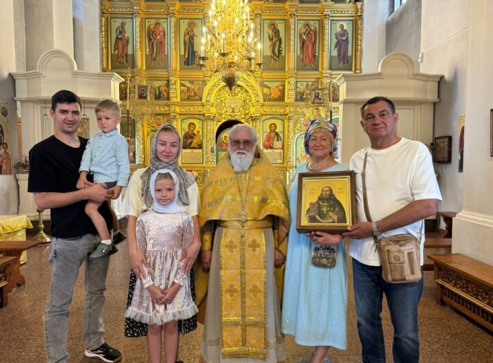 В Кунгуре почтили память священномучеников иерея Павла Соколова и иерея Владимира Белозёрова