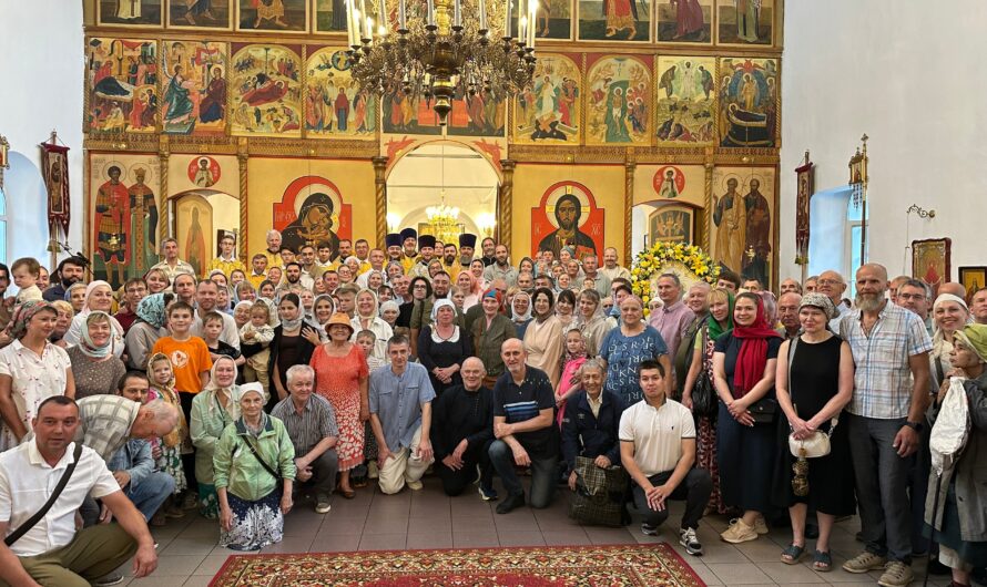 Престольный праздник в Петропавловском соборе Перми