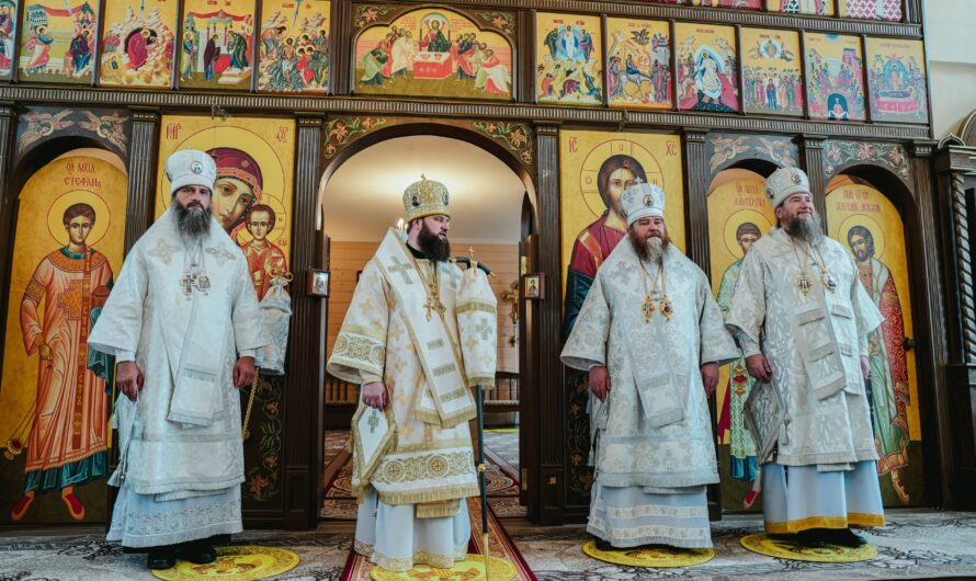 Соборное богослужение в Верещагино