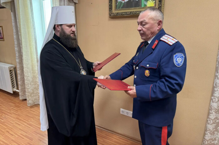 Подписано соглашение о сотрудничестве между Пермской епархией и Северо-Западным (Прикамским) Волжским войсковым казачьим обществом