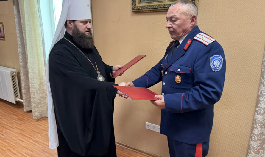 Подписано соглашение о сотрудничестве между Пермской епархией и Северо-Западным (Прикамским) Волжским войсковым казачьим обществом