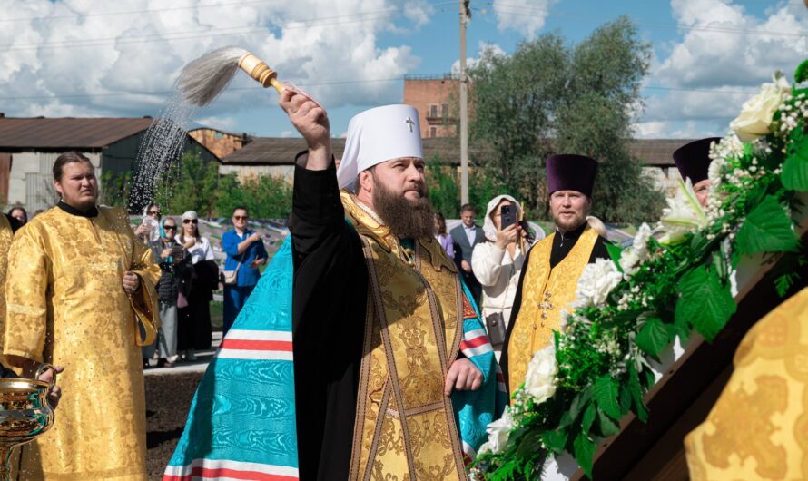 В ЖК «Медовый» освящена часовня во имя святых бессребреников Космы и Дамиана Асийских