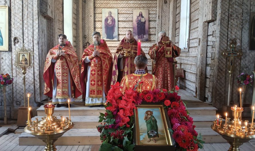 Престольный праздник храма в селе Стряпунята
