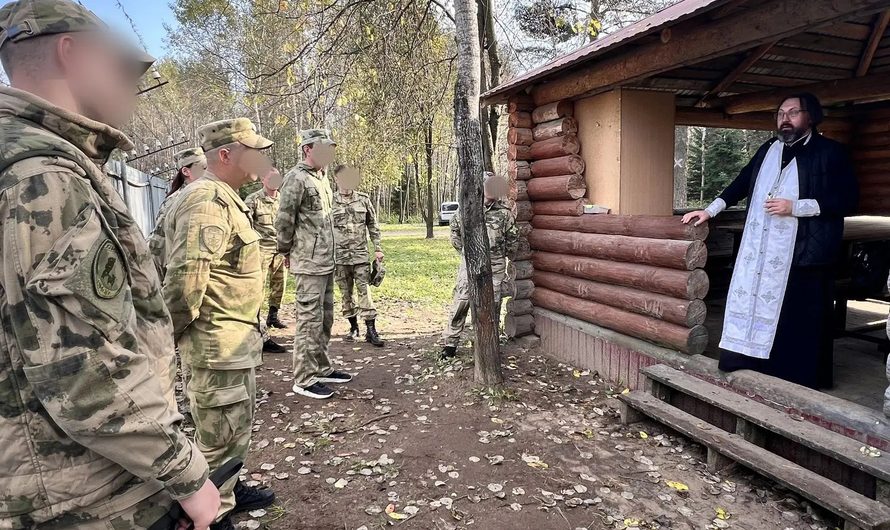 Священнослужитель Пермской епархии напутствовал военнослужащих Росгвардии перед соревнованиями
