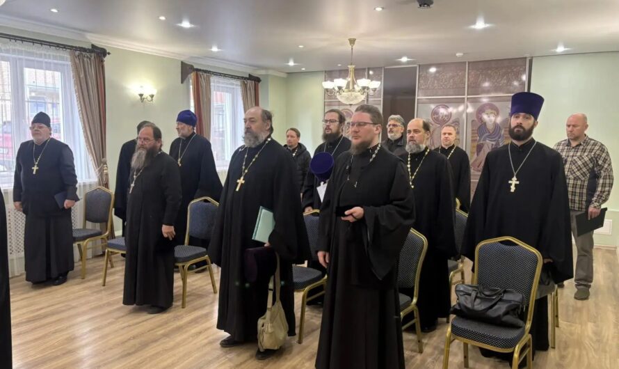 Собрание духовенства Первого городского и Успенского церковных округов Пермской епархии