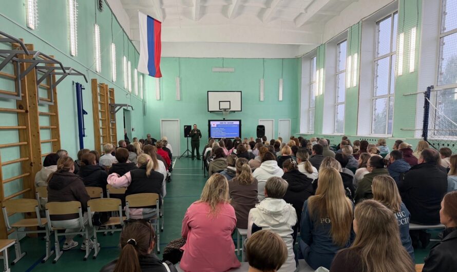 Участие в родительском собрании Кадетской школы Добрянки