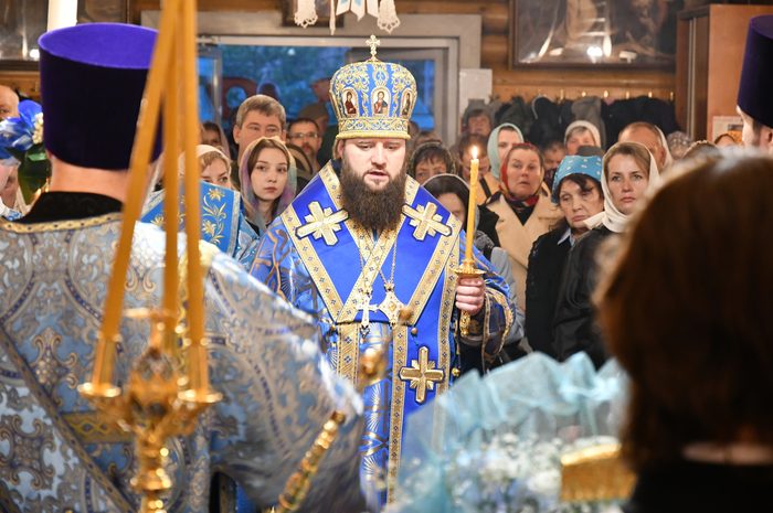 Всенощное бдение в канун праздника Покрова Пресвятой Богородицы