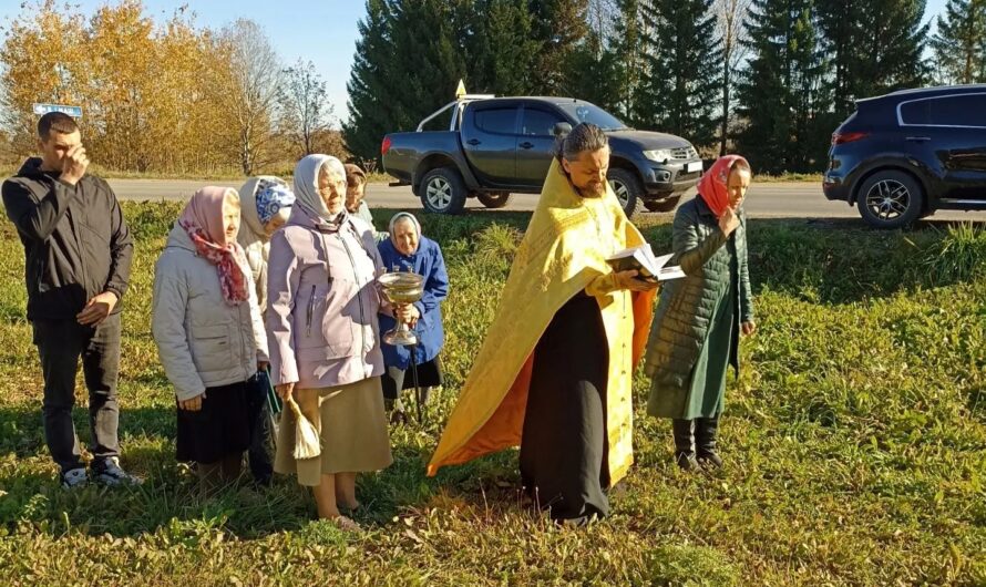 В селе Тауш установлен и освящен Поклонный крест