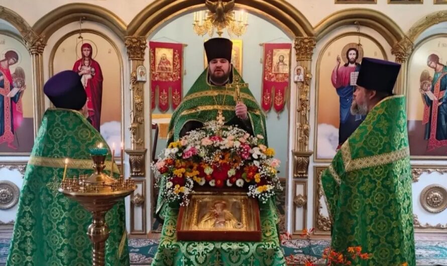 Престольный праздник Свято-Сергиевского храма в деревне Мостовая