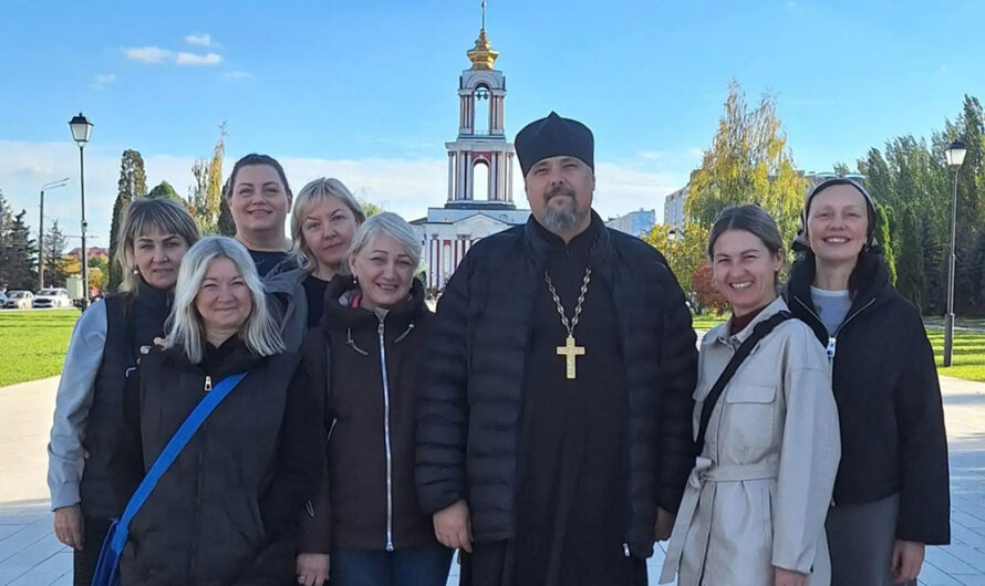 Пермские добровольцы Патриаршей гуманитарной миссии в госпитале Курска