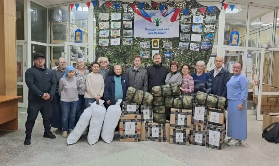 Мастерские «Подари свой час для Победы» передали очередную партию изделий для участников СВО